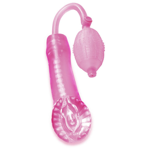Pipedream Extreme Super Cyber Snatch Pump Masturbator Pink Strokers - Manual
