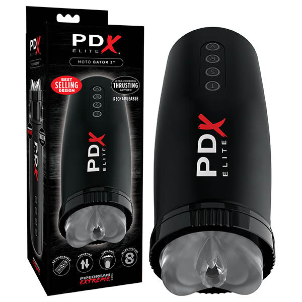 Pipedream Extreme Toyz Elite Motobator 2 – Powered Masturbator Device > Sex Toys For Men > Masturbators > Vibrating