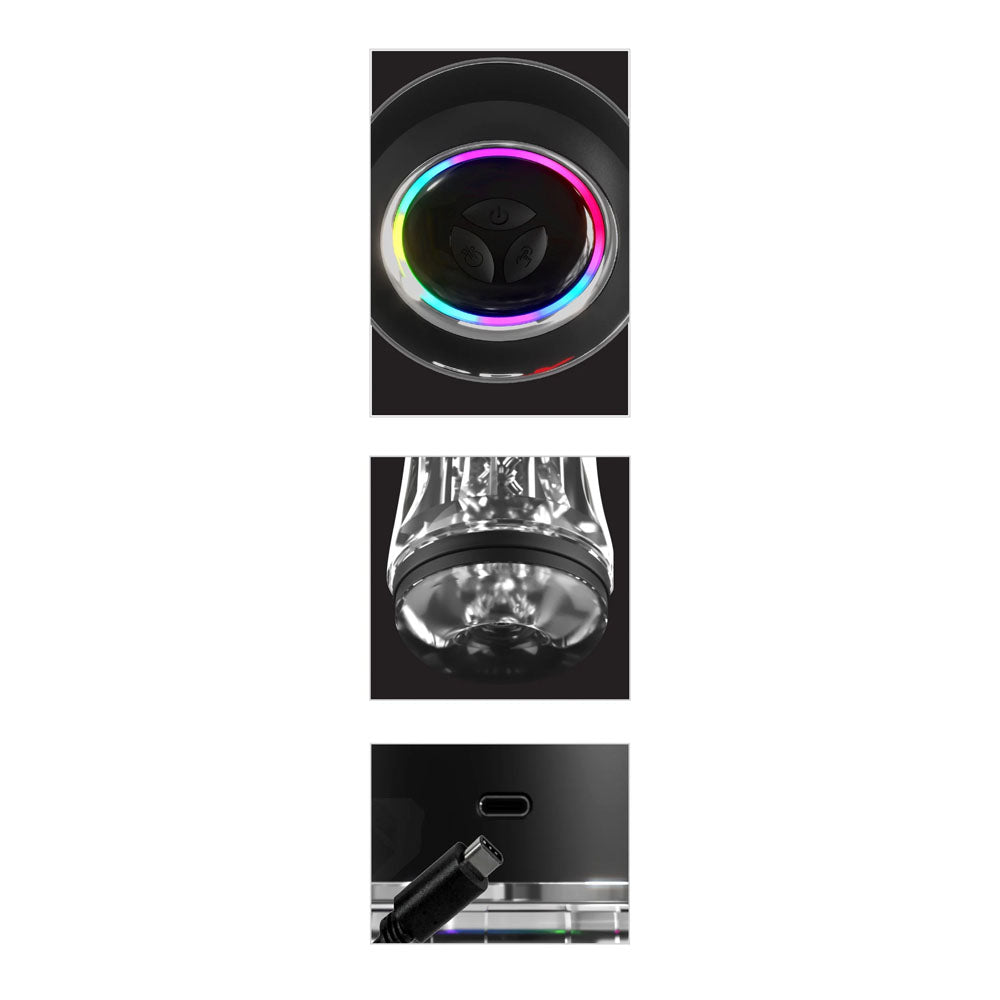 PDX Elite ViewTube Pro – Suction and Vibration Male Masturbation Toy > Sex Toys For Men > Masturbators > Vibrating