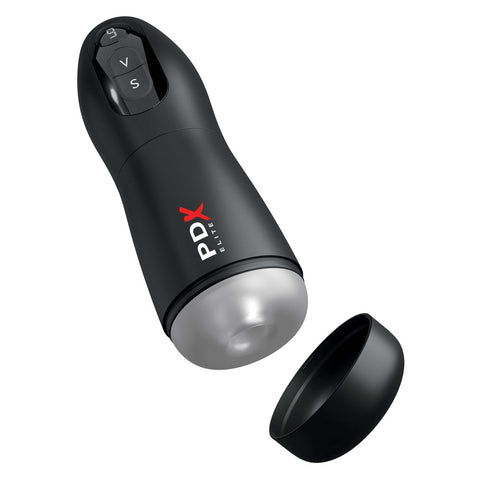 PDX Elite Suck O Matic – Suction and Vibration Stroker > Sex Toys For Men > Masturbators > Vibrating