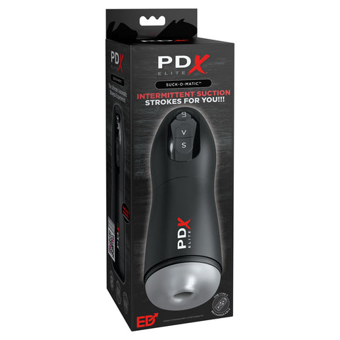 PDX Elite Suck O Matic – Suction and Vibration Stroker > Sex Toys For Men > Masturbators > Vibrating