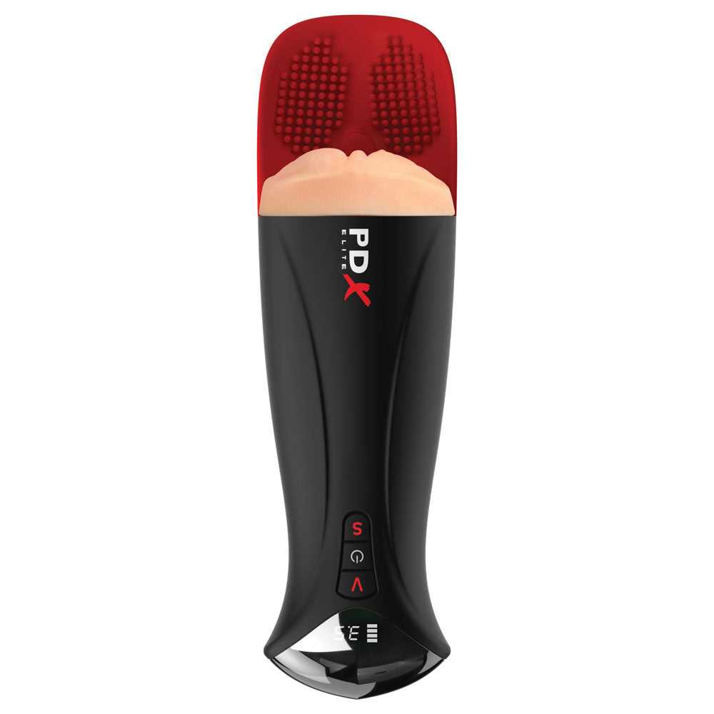 PDX Elite Fap-O-Matic Pro XL – USB Rechargeable Auto Stroker > Sex Toys For Men > Masturbators Premium