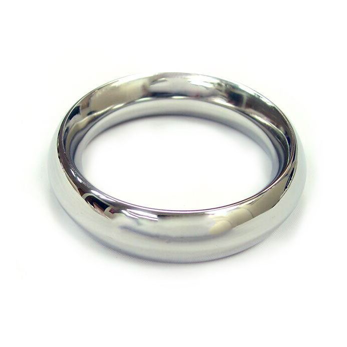 Rouge Polished Stainless Steel Doughnut Cock Ring 45mm > Bondage Gear > Bondage Cock Rings