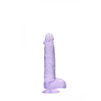 REALROCK Realistic Dildo with Balls – 15.2 cm Silicone Dong with Suction Cup Base > Dildos > Realistic Dildos