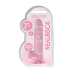 REALROCK Crystal Clear 7 Inch Realistic Silicone Dildo with Suction Cup Base > Dildos > Realistic Dildos