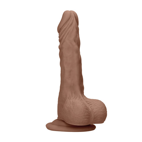 RealRock 7 Inch Realistic Dong With Testicles Tan Flesh Default Title > Realistic Dildos and Vibes > Realistic Dildos