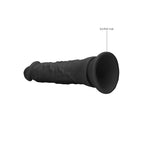 RealRock 8 Inch Realistic Phthalate-Free Skin TPE Dildo 18.9 cm Insertable Length > Dildos > Realistic Dildos