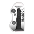 RealRock 8 Inch Realistic Phthalate-Free Skin TPE Dildo 18.9 cm Insertable Length > Dildos > Realistic Dildos