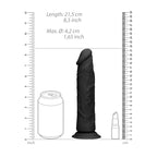 RealRock 8 Inch Realistic Phthalate-Free Skin TPE Dildo 18.9 cm Insertable Length > Dildos > Realistic Dildos
