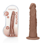 RealRock Realistic 9 Inch Phthalate-Free Dildo with Veins and Head Design Tan > Dildos > Realistic Dildos