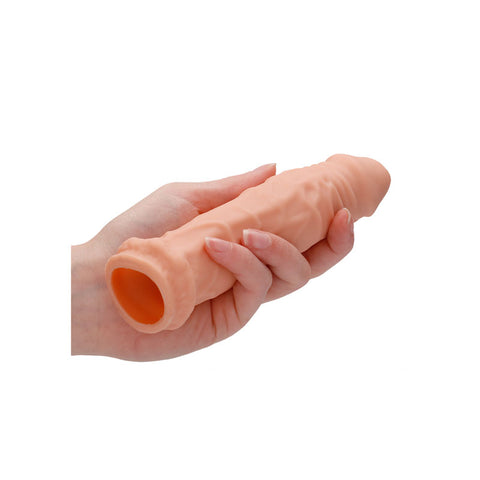 Realrock 6 Inch Realistic Penis Sleeve 15.2 cm Penis Extension Sleeve SLEEVES