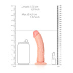 RealRock Realistic Curved Dildo – Phthalate-Free PVC 15.5 cm Length 4 cm Diameter > Dildos > Realistic Dildos