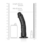 RealRock Realistic Curved Dildo with Suction Cup – 20.5 cm PVC Dildo > Dildos > Realistic Dildos
