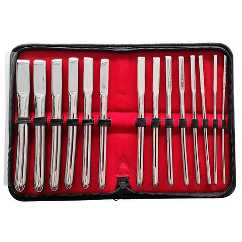 Rouge Garments Hegar 14 Piece Uterine Dilator Set Default Title Sounding Rods