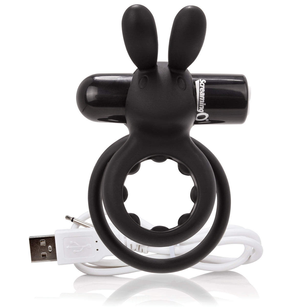 Charged Ohare Rechargeable Double Cock Ring True Silicone – Couples' Intimacy Vibrator > Sex Toys > Couples Toys Main image