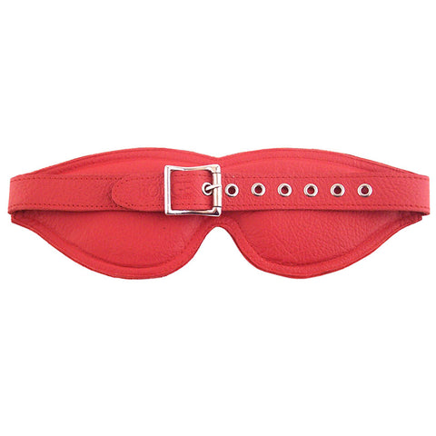 Rouge Garments Large Red Padded Sensory Comfort Blindfold Blindfold
