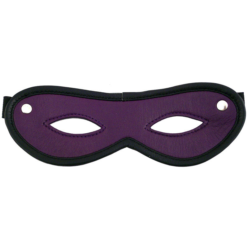 Rouge Garments Open Eye Mask Purple Default Title > Bondage Gear > Masks