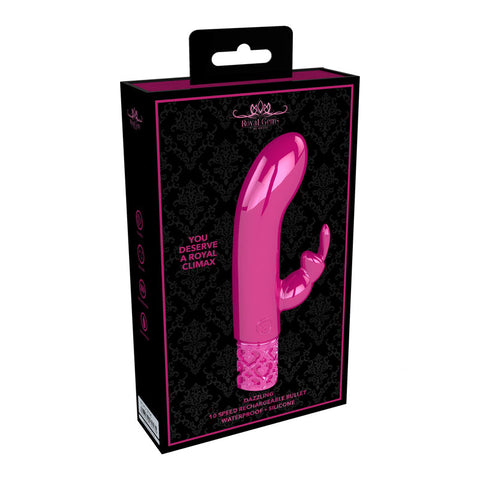 ROYAL GEMS Dazzling 12 cm Silicone Rechargeable Bullet Pleasure BULLETS