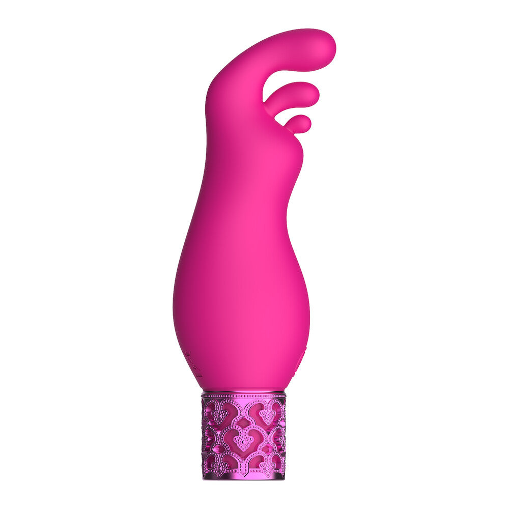 Royal Gems Rechargeable Silicone Bullet Vibrator Pink Default Title > Sex Toys For Ladies > Mini Vibrators