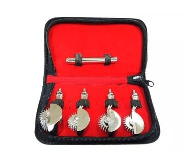 Rouge 4 Pinwheel Set – Chrome Sensory Toy Set Secondary image