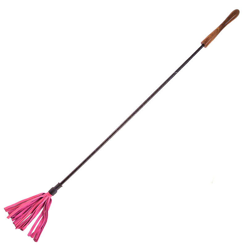 Rouge Garments Riding Crop (Pink) – Leather Crop Whip Default Title > Bondage Gear > Whips