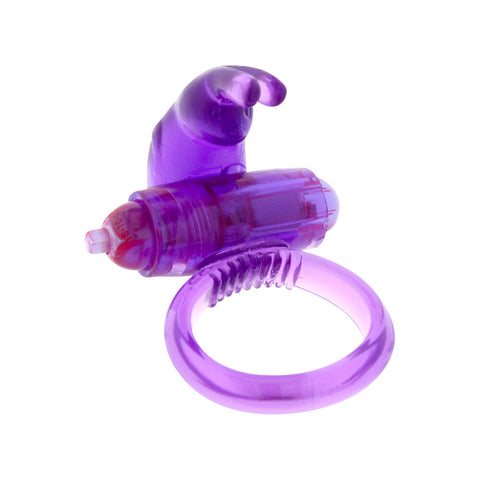 Rabbit Ultra Soft Vibrating Silicone Cock Ring Purple Default Title > Sex Toys For Men > Love Ring Vibrators