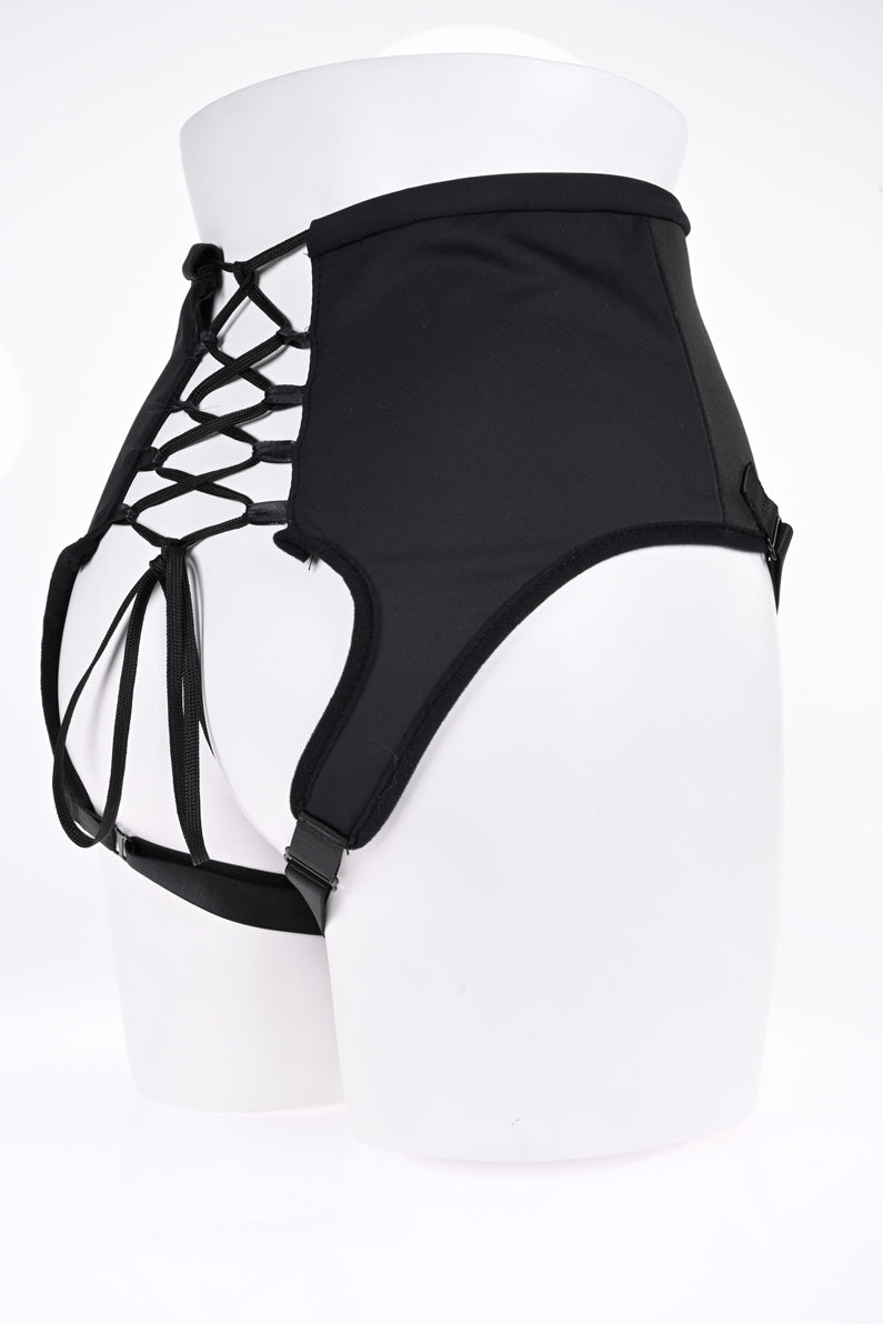 Sportsheets High Waisted Corset Strap-On – Supportive Comfortable Harness > Dildos > Strap On Harnesses