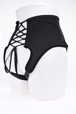 Sportsheets High Waisted Corset Strap-On – Supportive Comfortable Harness > Dildos > Strap On Harnesses