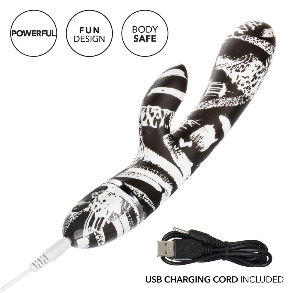Rechargeable Waterproof Dual Wand Massager With Bunny > Sex Toys For Ladies > Wand Massagers and Attachments
