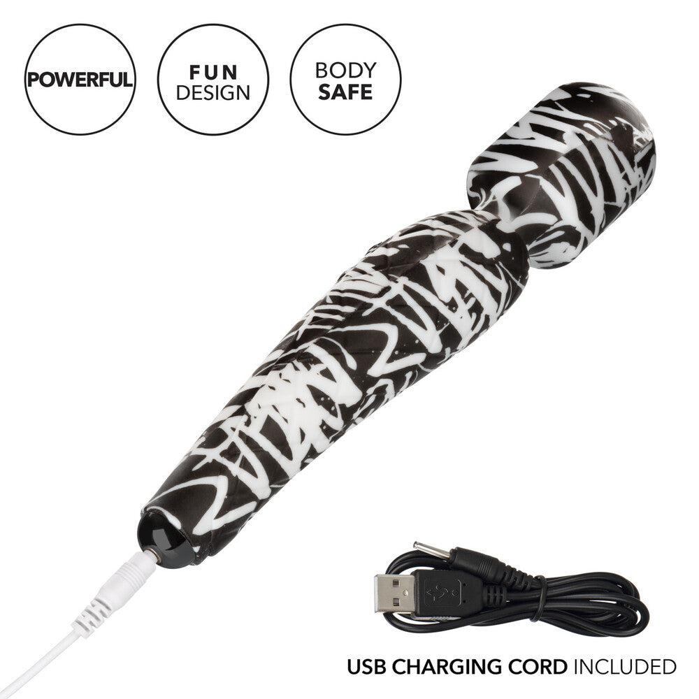 Rechargeable Waterproof Hype Personal Massager Wand > Sex Toys For Ladies > Wand Massagers and Attachments