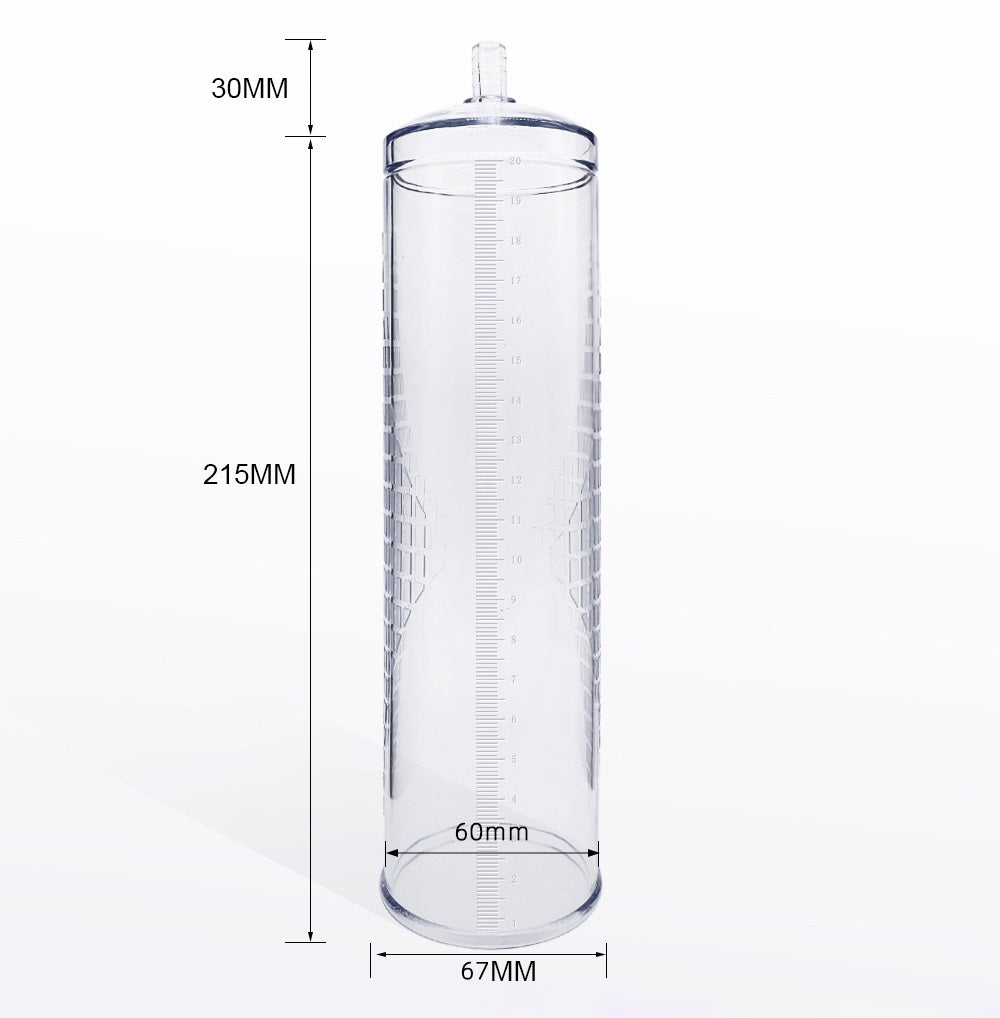 Rev-Pump Bulb Penis Pump 8.5 Inches Insertable Length 20 cm Diameter 7 cm – Easy-Grip Penis Pump Penis Pumps