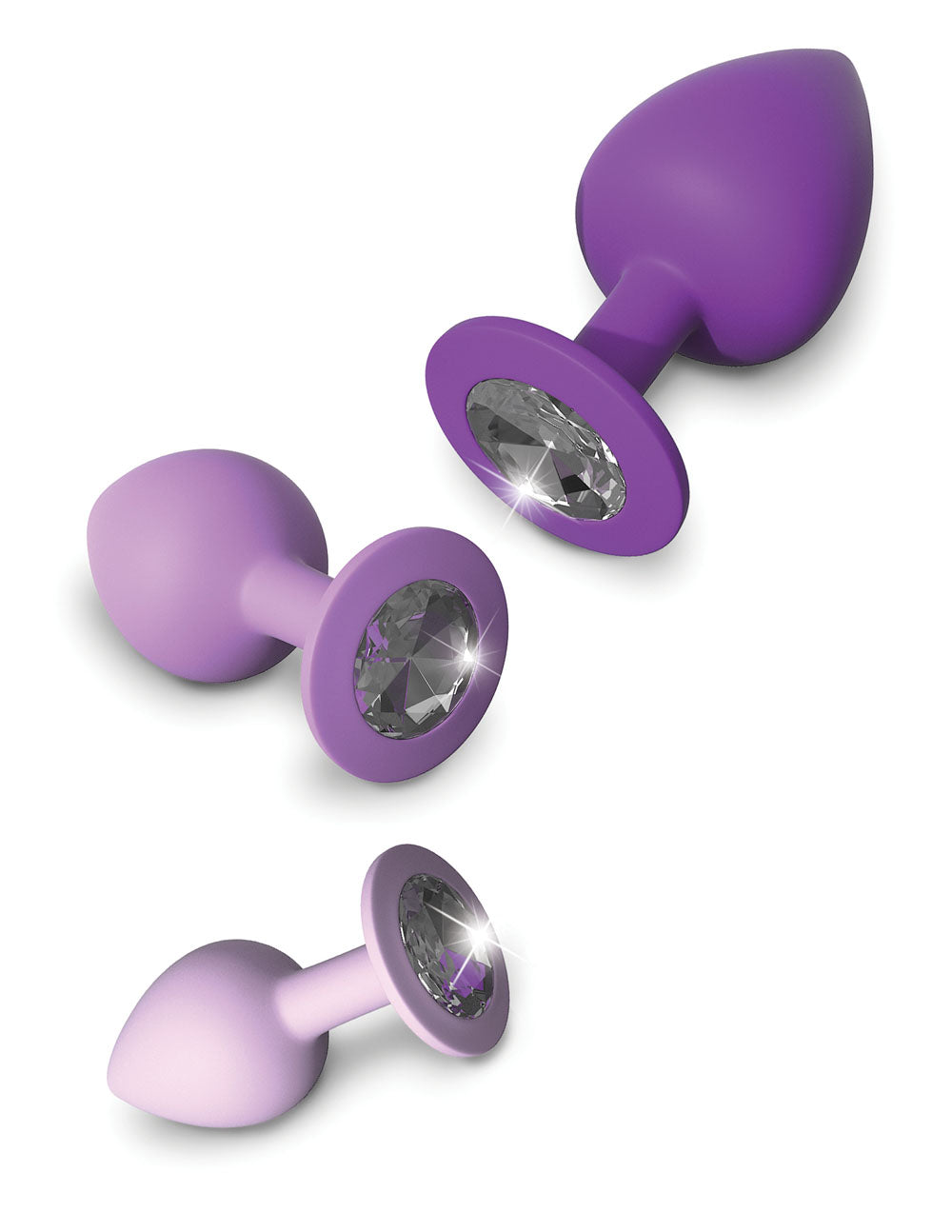 Fantasy For Her Little Gems Trainer Set – Set of 3 Sizes Anal Plugs Secondary image