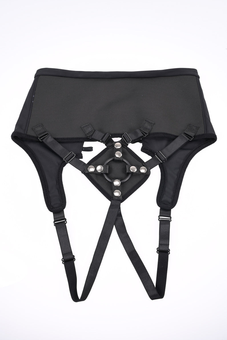 Sportsheets High Waisted Corset Strap-On – Supportive Comfortable Harness > Dildos > Strap On Harnesses