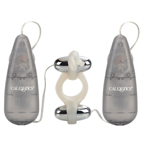 Rocking Rabbit Duo Vibrating Silicone Cock Ring > Sex Toys For Men > Love Ring Vibrators