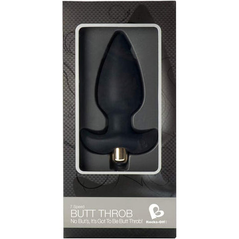 Rocks Off 7 Speed Butt Throb Vibrator > Anal Range > Vibrating Buttplug