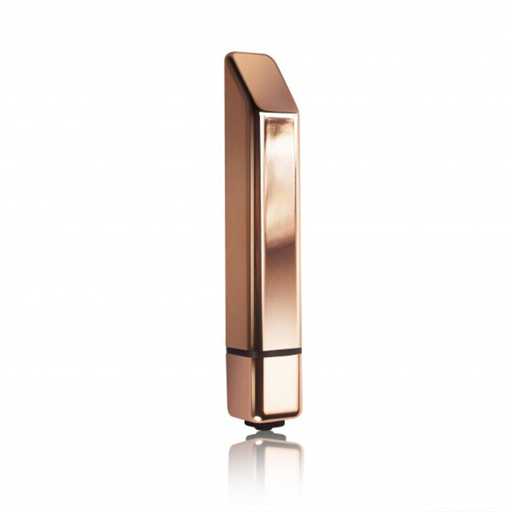 Rocks Off Bamboo Rose Gold Mini Vibrator Compact Luxury Default Title > Vibrators > Mini Vibrators Main image