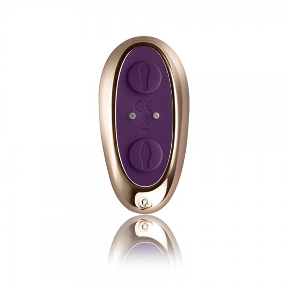 Rocks Off Cocktail Remote Control Couples Vibe Purple Couples Toys