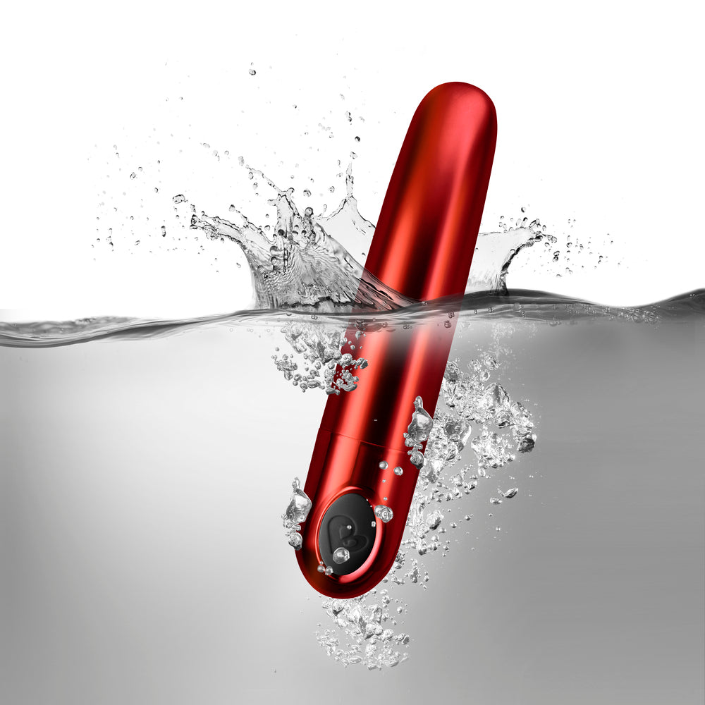 Rocks Off Ruby Caress Velvet Soft Compact Mini Vibrator > Sex Toys For Ladies > Standard Vibrators