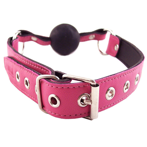 Rouge Garments Ball Gag Pink > Bondage Gear > Gags and Bits
