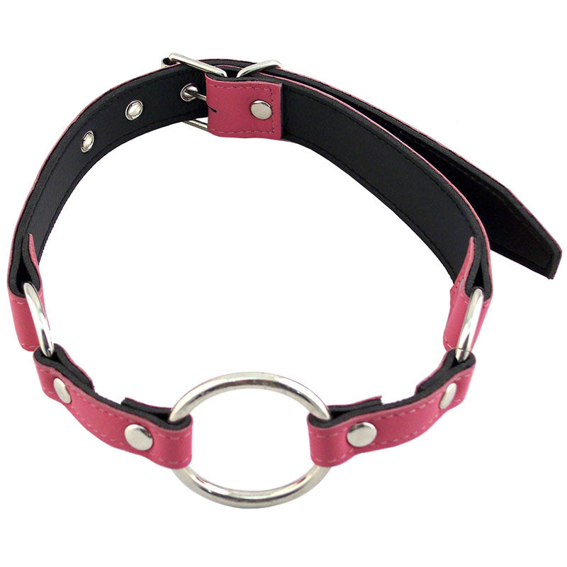 Rouge Garments O Ring Gag Pink Default Title > Bondage Gear > Gags and Bits