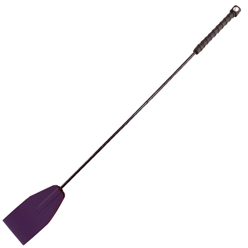 Rouge Garments Riding Crop (Purple) – Leather Riding Crop > Bondage Gear > Crops Main image