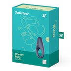 Satisfyer Ring 1 Rocket Silicone Flexible Cock Ring Sleeve > Sex Toys > Couples Toys