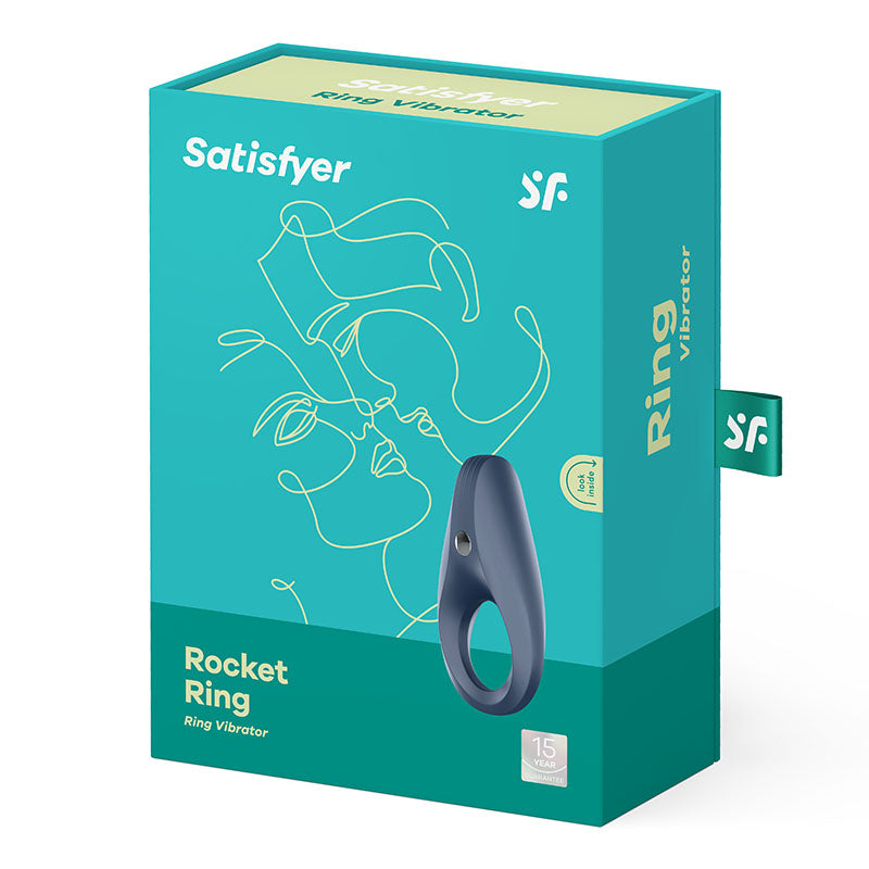 Satisfyer Ring 1 Rocket Silicone Flexible Cock Ring Sleeve > Sex Toys > Couples Toys