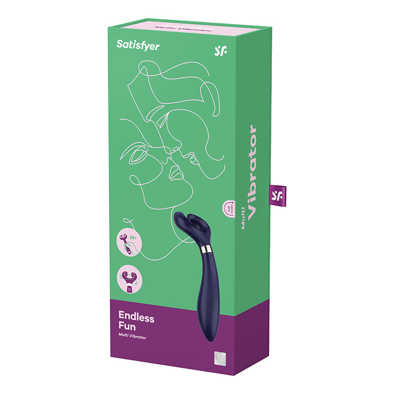 Satisfyer Endless Fun 180° Rotating Multi-Toy Stimulator > Vibrators > Ladies > Clitoral Vibrators and Stimulators