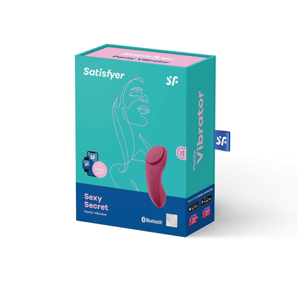Satisfyer Sexy Secret App Controlled Panty Vibrator – Remote-Controlled Vibrator > Sex Toys For Ladies > Panty Vibes