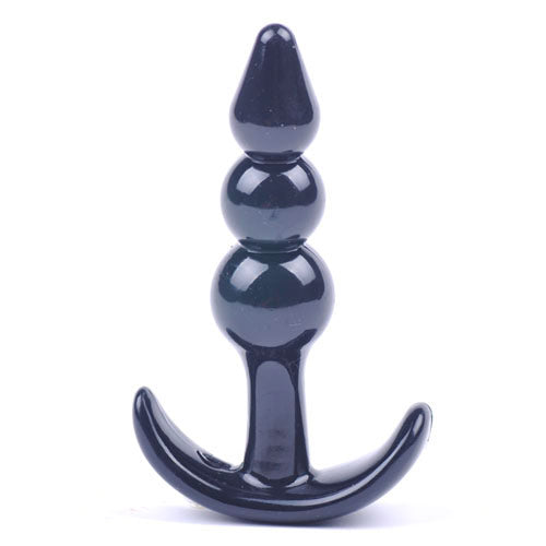 Small Black Beaded Anal Plug Default Title > Anal Range > Butt Plugs