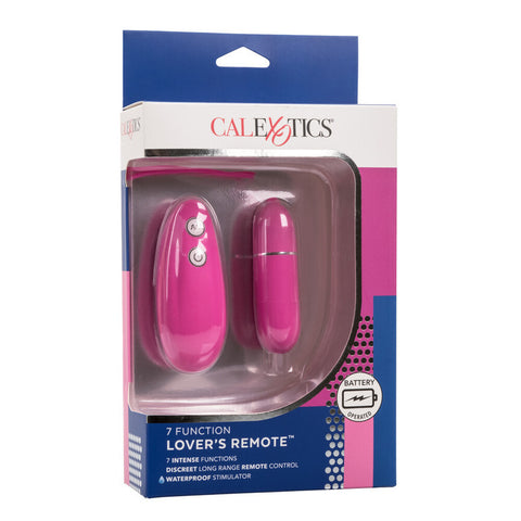 Posh 7 Function Remote Bullet Vibrator Pink Compact BULLETS