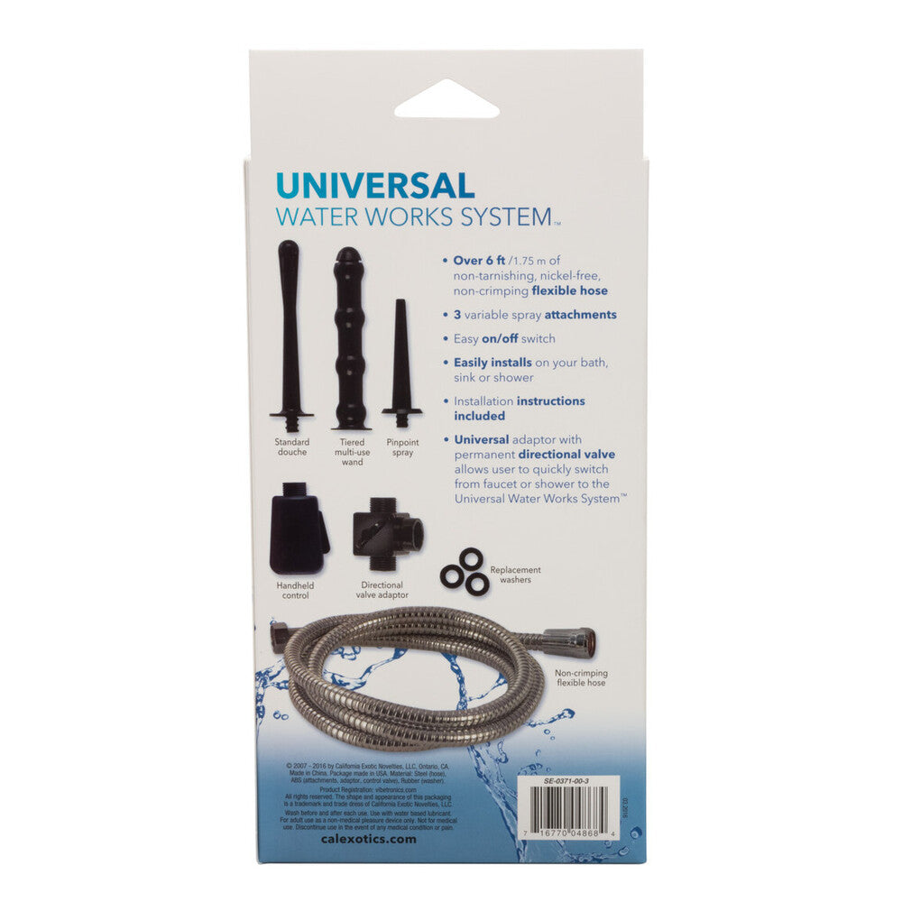 Universal Water Works Douche System – Splash-Friendly Douche Douches
