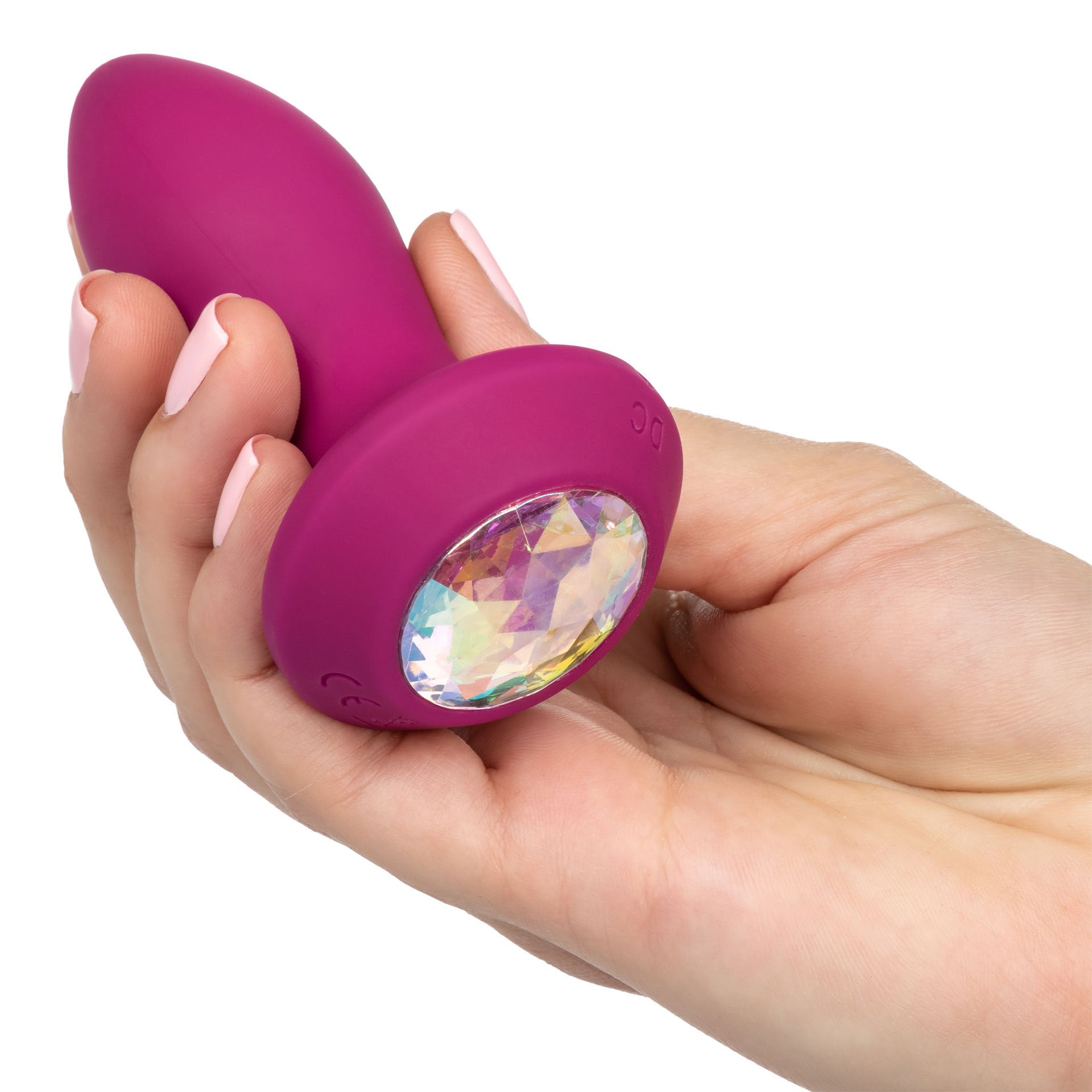 Power Gem Butt Plug Vibrating Crystal Probe PETITE Butt Plugs