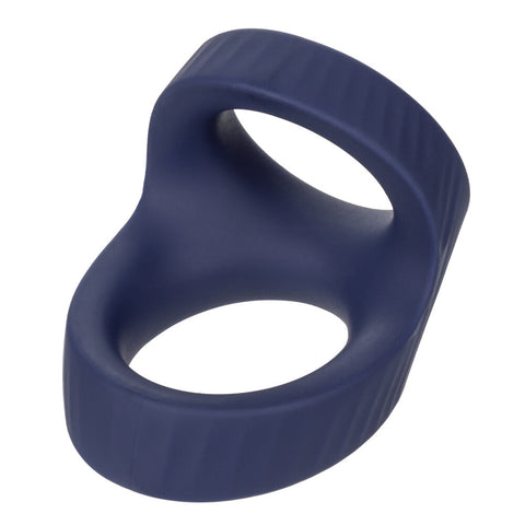 Viceroy Max Dual Silicone Cock Ring Stamina Support Blue COCK RINGS Sling